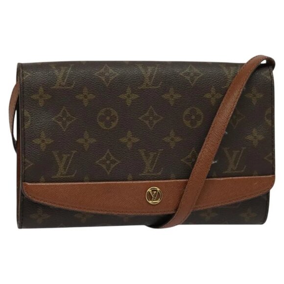 LOUIS VUITTON Monogram Bordeaux 24 Shoulder Bag M51798 LV Auth 124391 - Picture 1 of 16